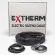 Нагрівальний кабель ExTherm 20 Вт/м для теплої підлоги під плитку