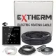 Комплект теплої підлоги ExTherm 20 Вт/м — Нагрівальний кабель з Wi-Fi термостатом AC602