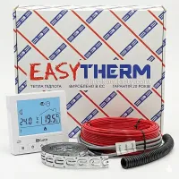 Комплект теплої підлоги EasyTherm 18 Вт/м — Нагрівальний кабель з термостатом AC819