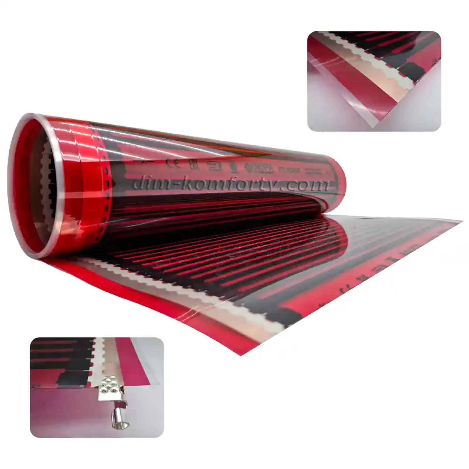 Саморегулююча інфрачервона плівка Enerpia RED EP-308 | 170 Вт/м | 80 см