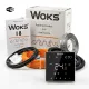 Комплект теплої підлоги Woks 18 Вт/м — Нагрівальний кабель з Wi-Fi термостатом AC602