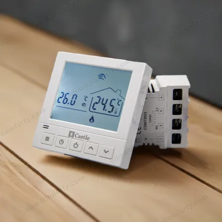 Терморегулятор Castle АС819H-30A програмований для теплої підлоги