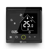 Терморегулятор Castle AC603VAB Wi-Fi сенсорний програмований для теплої підлоги