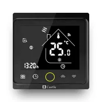 Терморегулятор Castle AC603VAB Wi-Fi сенсорний програмований для теплої підлоги