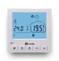 Терморегулятор Castle АС819H-16A програмований для теплої підлоги