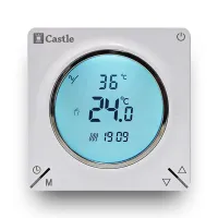 Терморегулятор Castle АС829H програмований для теплої підлоги