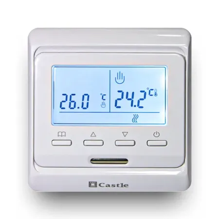 Комплект теплої підлоги GrayHot 150 Вт/м² — нагрівальний мат з термостатом E51