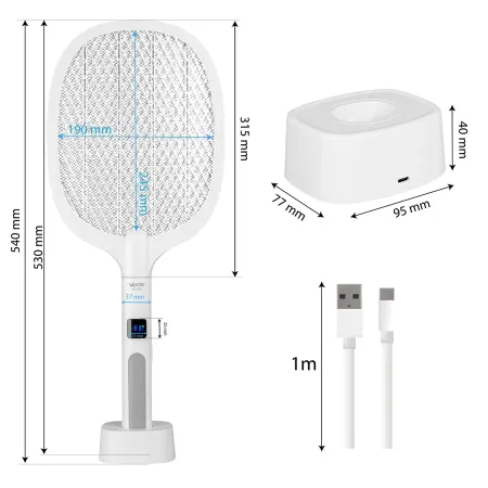 Мухобійка електрична - пастка для комах MasterKiller GS08